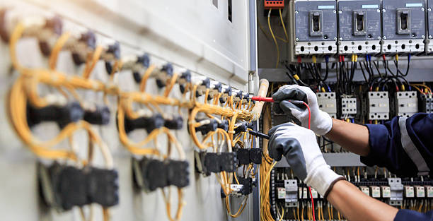 Professional Electrician technician working in Midlothian, VA